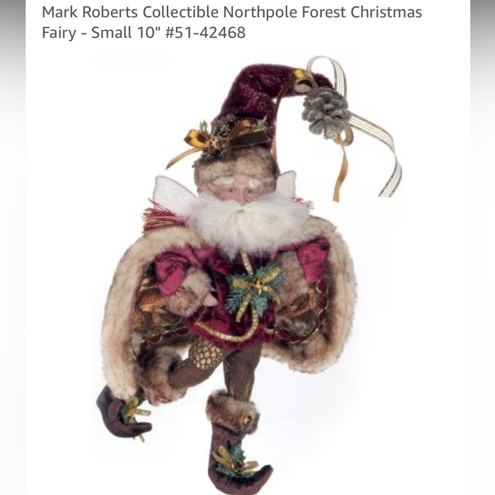 Mark Roberts North Pole Forest Fairy-new in box
